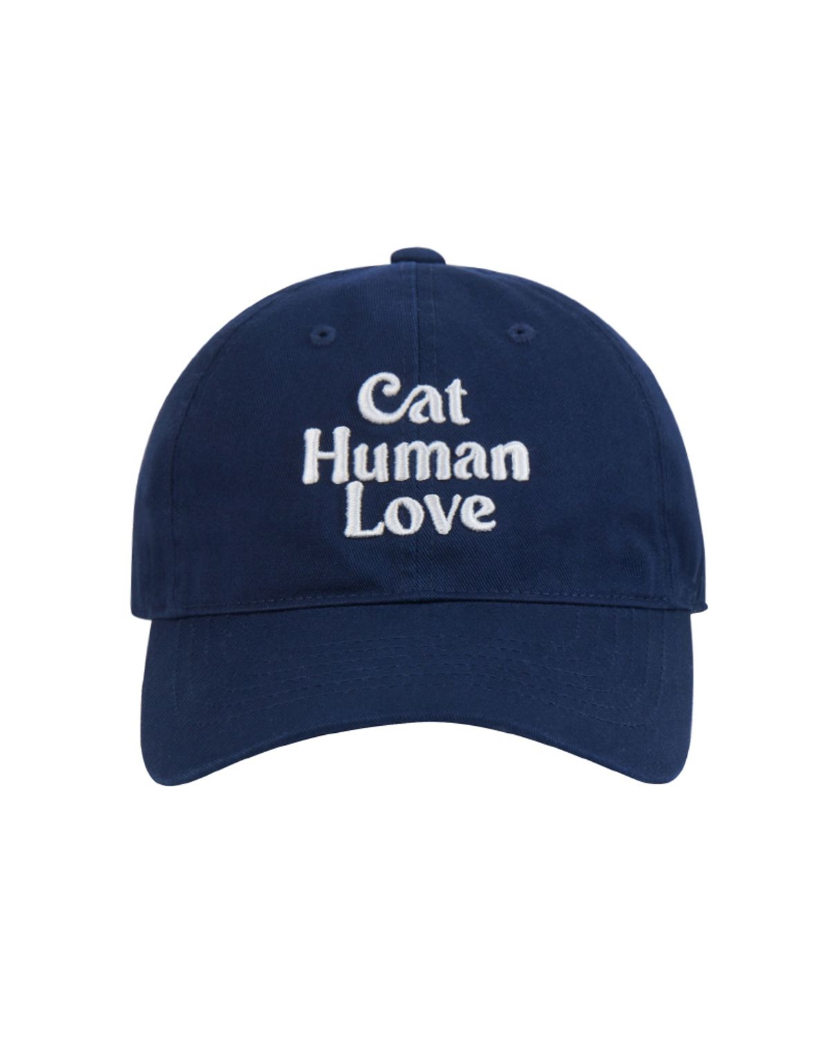 휴먼앤캣(HUMAN N CAT) 캣휴먼러브 코튼 볼캡 [네이비]