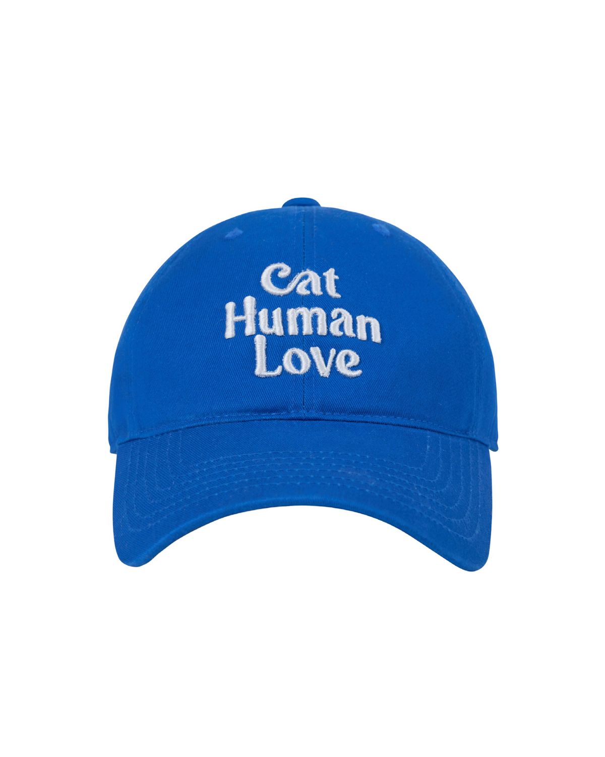휴먼앤캣(HUMAN N CAT) 캣휴먼러브 코튼 볼캡 [잉크블루]