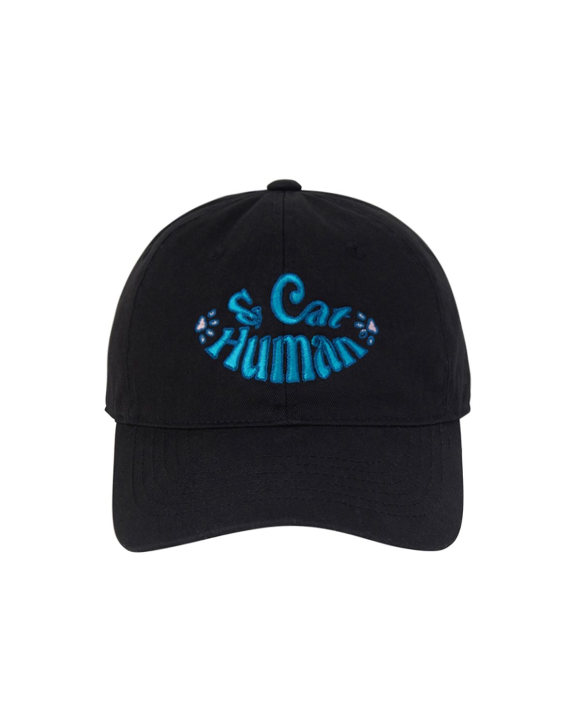 휴먼앤캣(HUMAN N CAT) 앤캣휴먼 코튼 볼캡 [블랙]