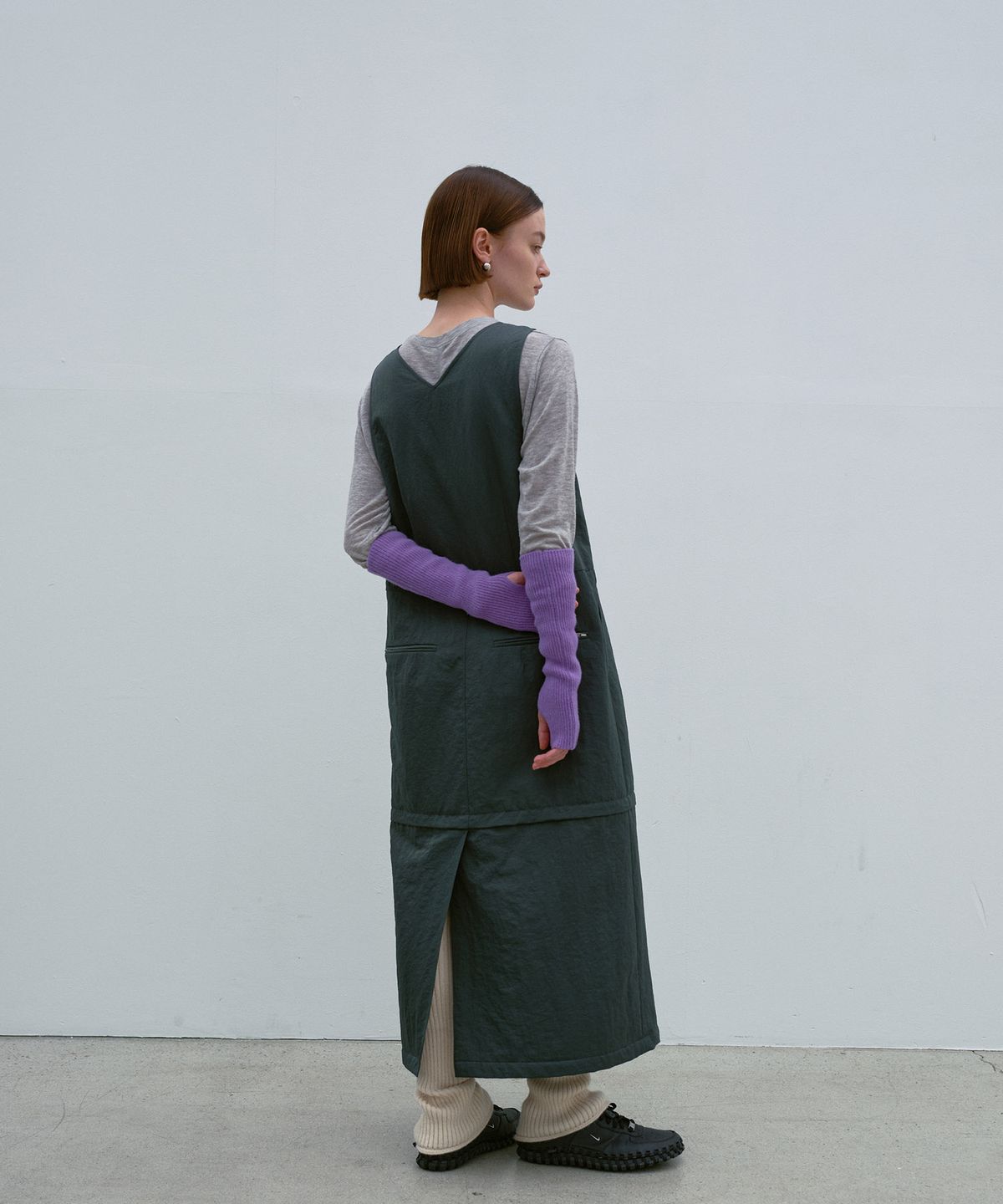 아코크(ACOC) Detachable Dress_Green