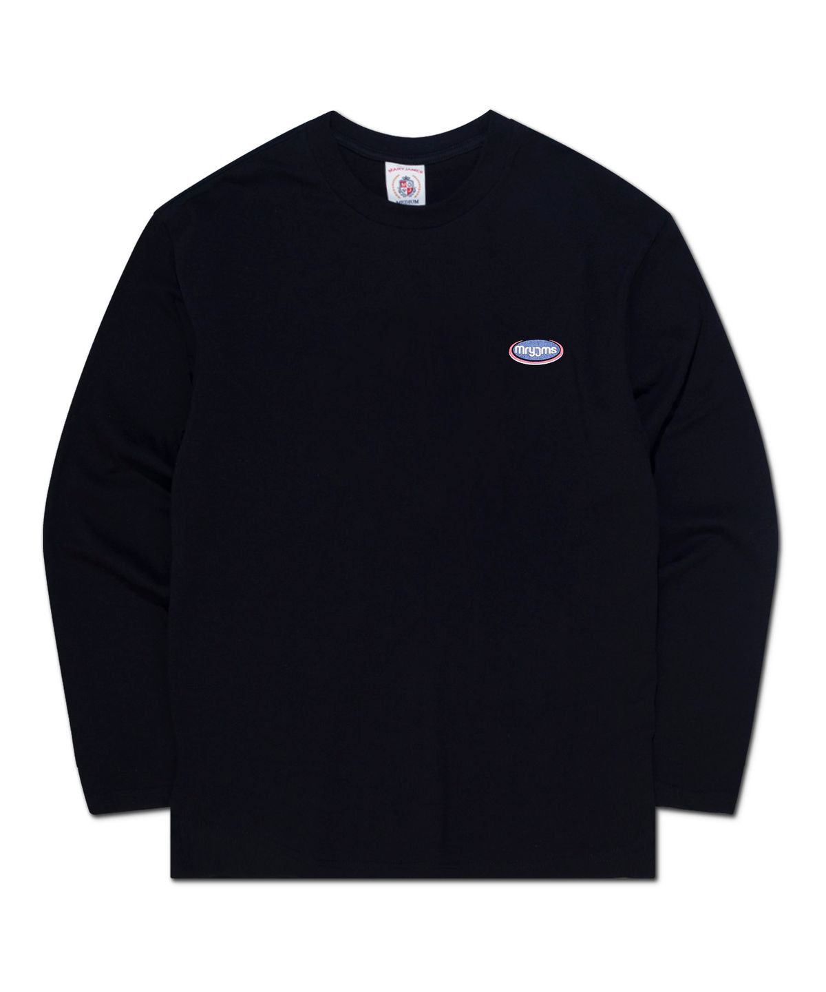 메리제임스(MARYJAMES) [남녀공용] WHISTLE LONG SLEEVE - BLACK