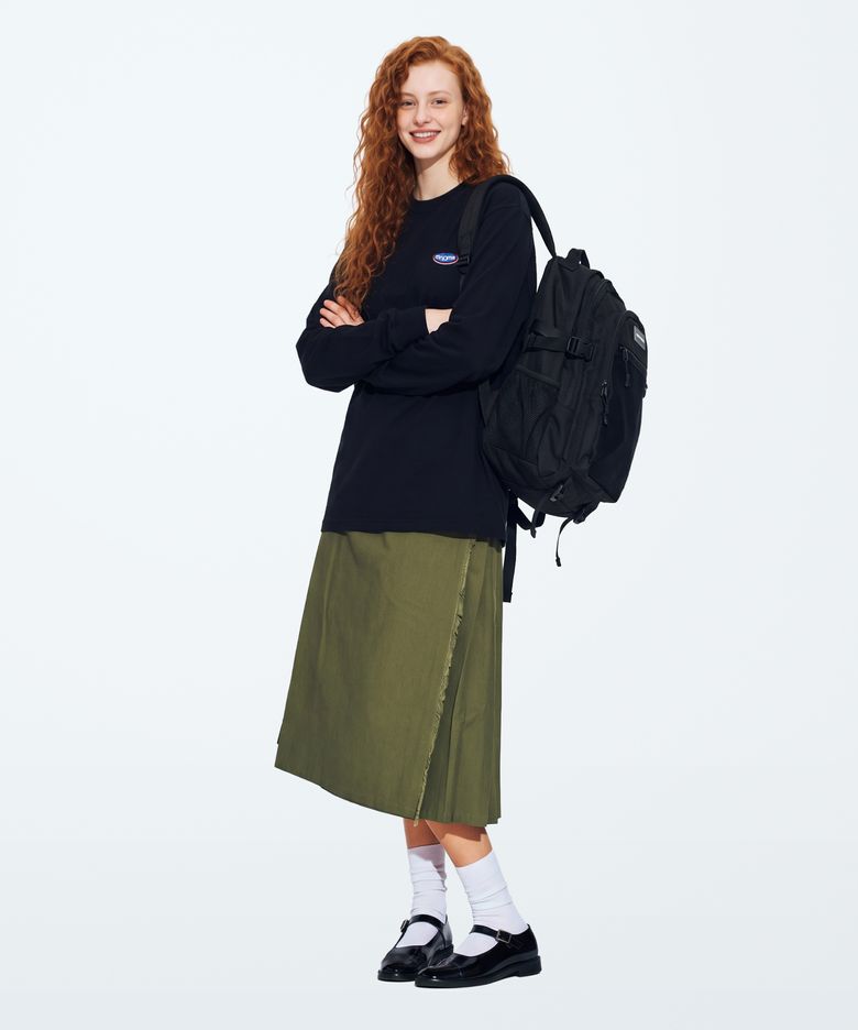 [남녀공용] WHISTLE LONG SLEEVE - BLACK