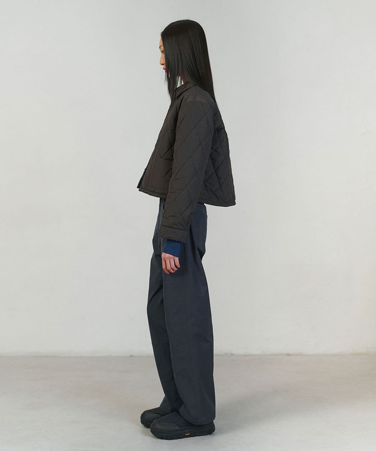 아모멘토(AMOMENTO) WORK PANTS_DARK NAVY
