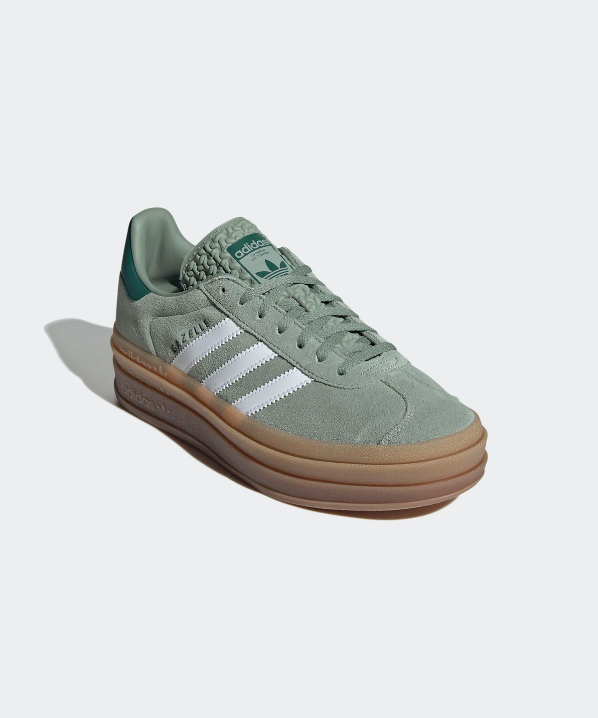 아디다스(ADIDAS) 가젤 볼드 W - 실버그린:화이트 / ID6998