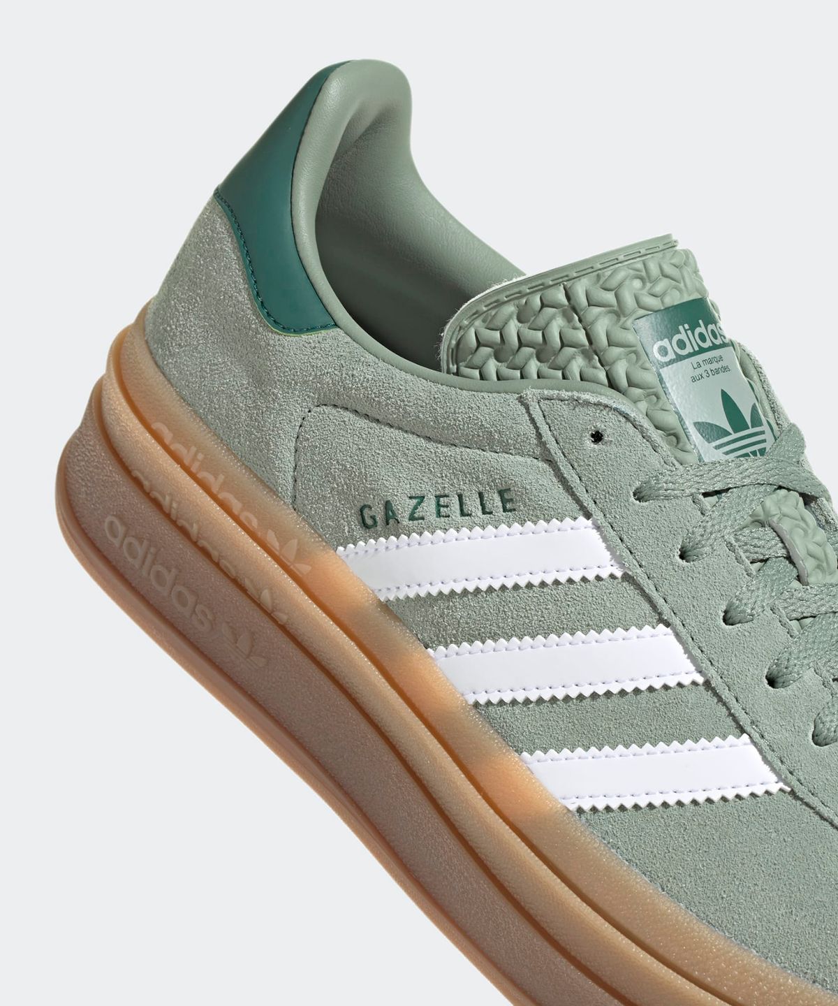 아디다스(ADIDAS) 가젤 볼드 W - 실버그린:화이트 / ID6998