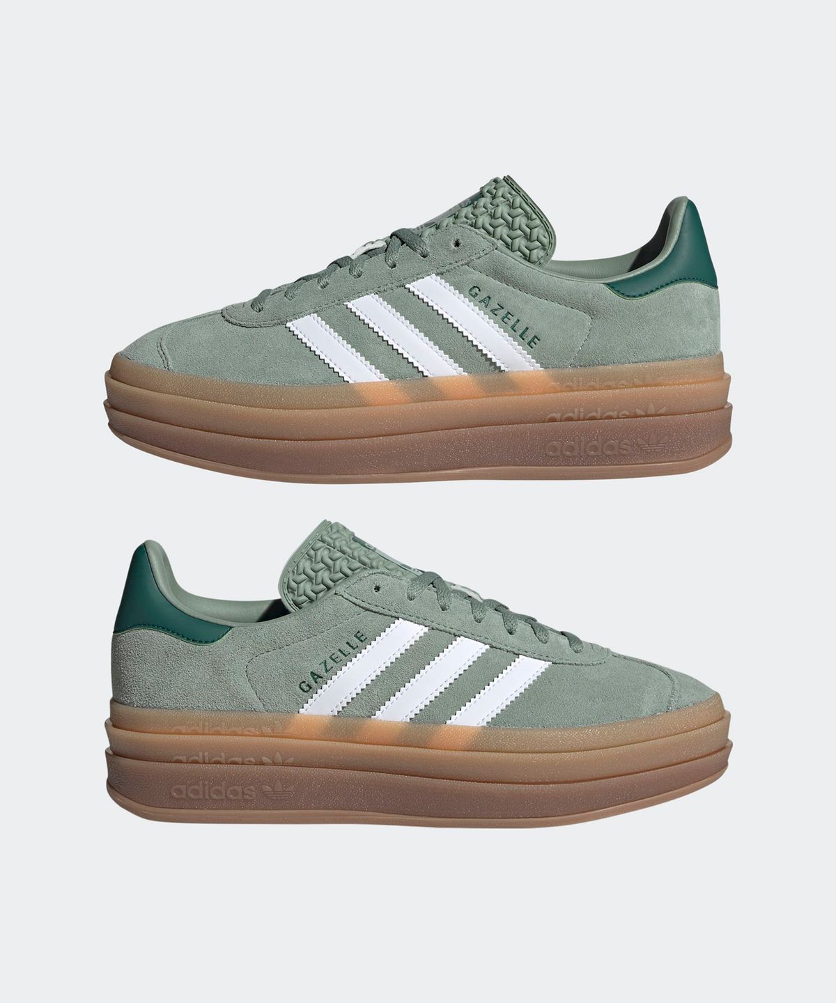 아디다스(ADIDAS) 가젤 볼드 W - 실버그린:화이트 / ID6998