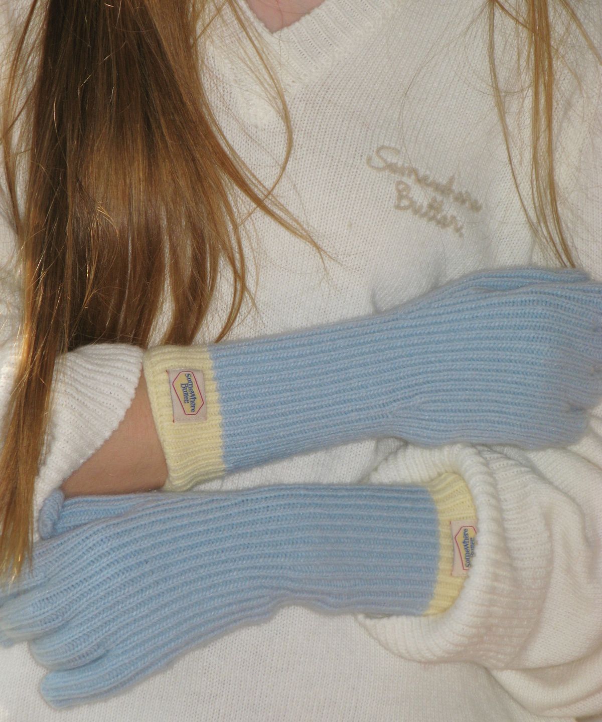 썸웨어버터(SOMEWHEREBUTTER) Butter Cashmere Gloves - 4color