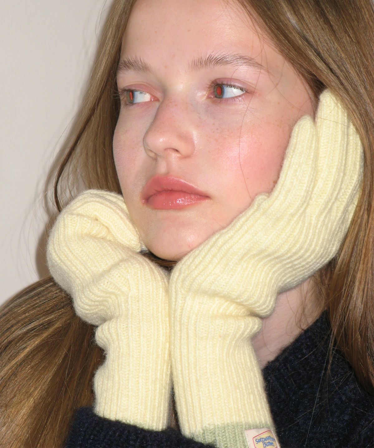 썸웨어버터(SOMEWHEREBUTTER) Butter Cashmere Gloves - 4color