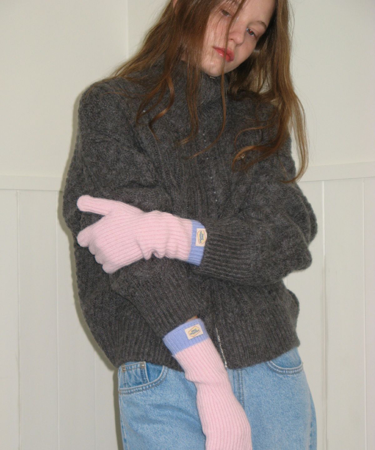 썸웨어버터(SOMEWHEREBUTTER) Butter Cashmere Gloves - 4color