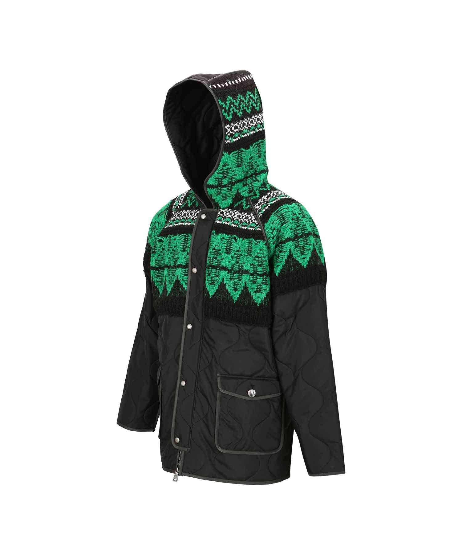 MUSINSA | ANDERSSON BELL Unisex Nordic Knit Patch Quilted