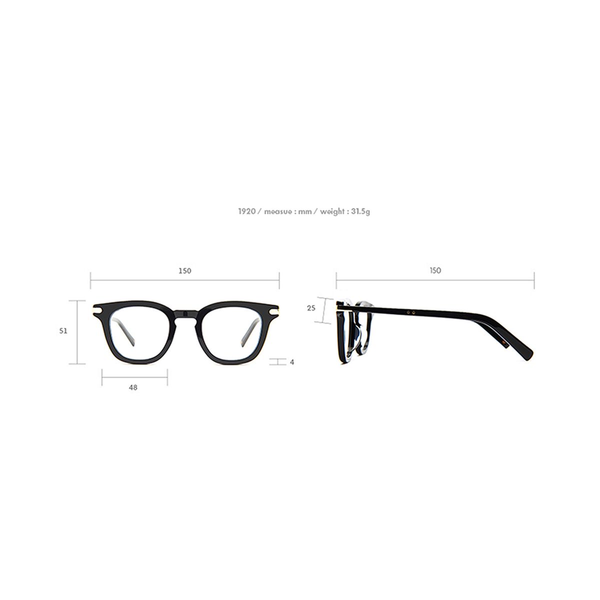 그라픽 플라스틱(GRAFIK:PLASTIC) 1920_1/2black_49size