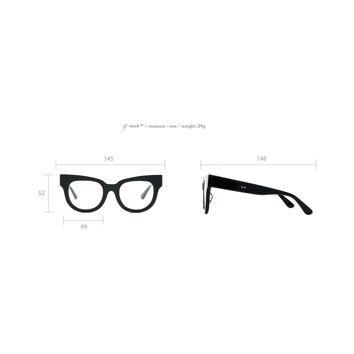 그라픽 플라스틱(GRAFIK:PLASTIC) 윤트랙06_black clear