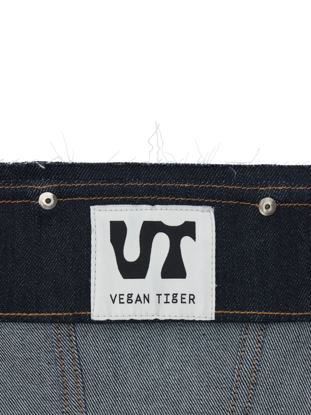 비건타이거(VEGAN TIGER) 데님 뷔스티에 탑