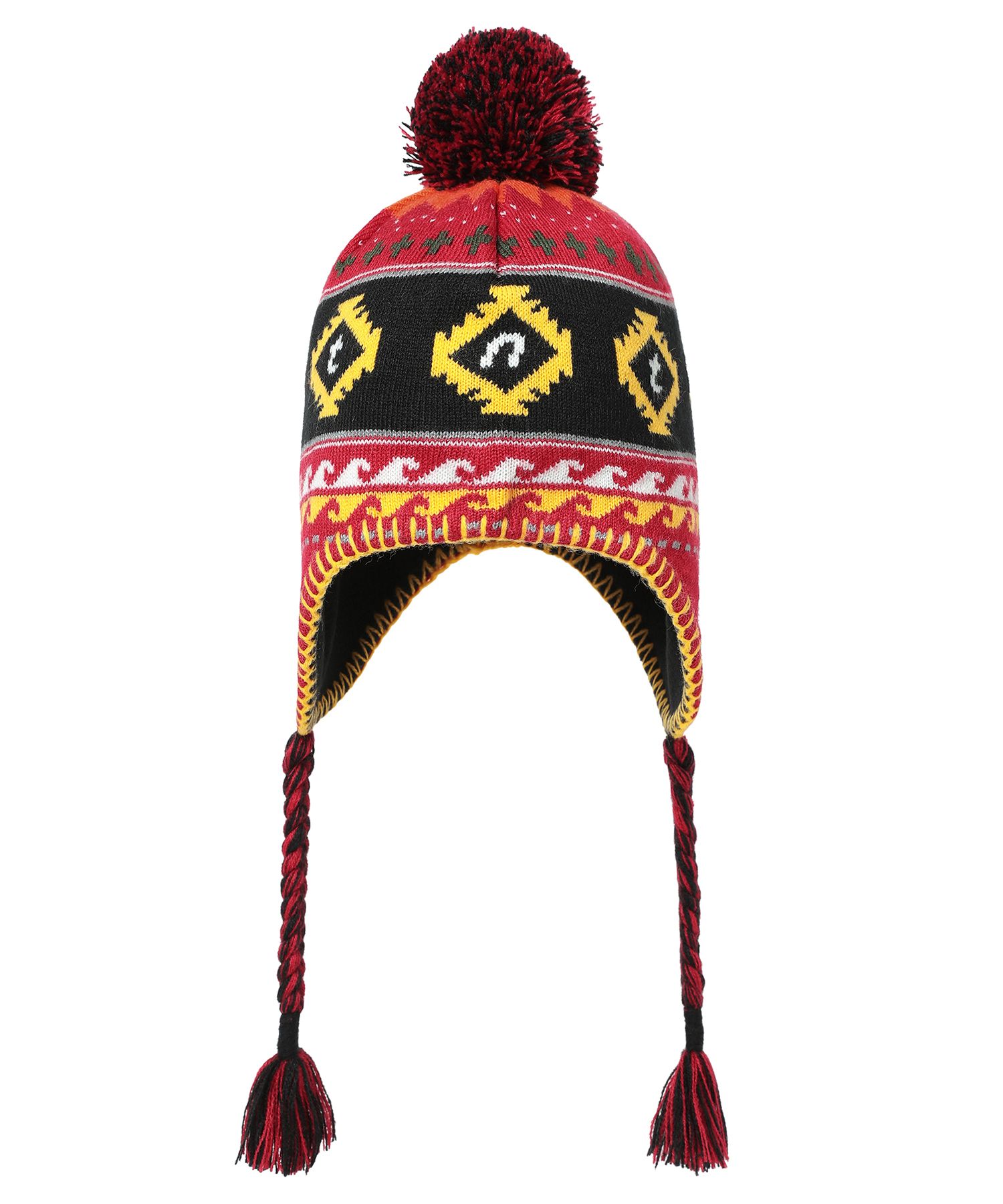 MUSINSA公式 | thisisneverthat Pom Earflap Beanie Red