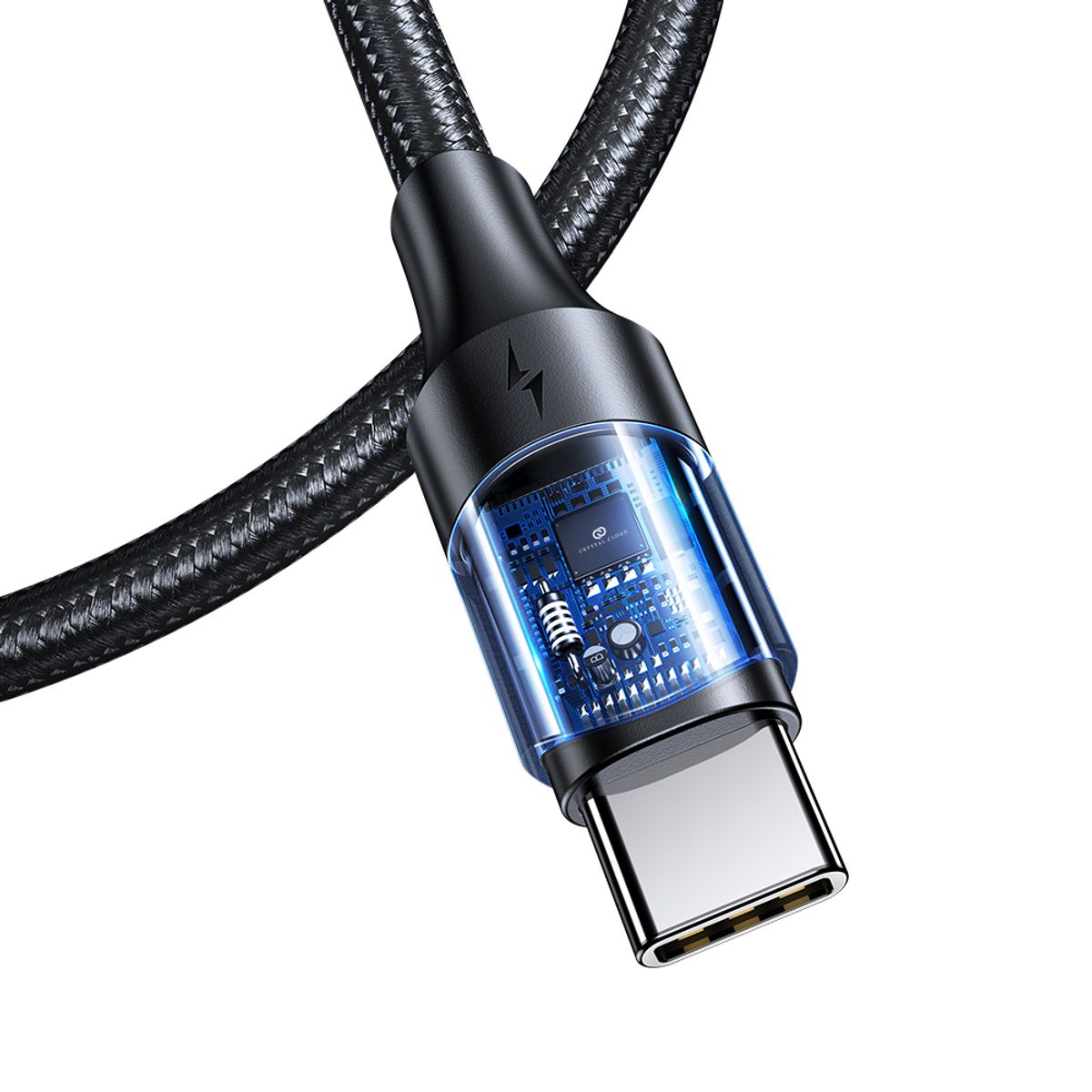 크리스탈클라우드(CRYSTAL CLOUD) 100W C to C PD 초고속충전 케이블 2m