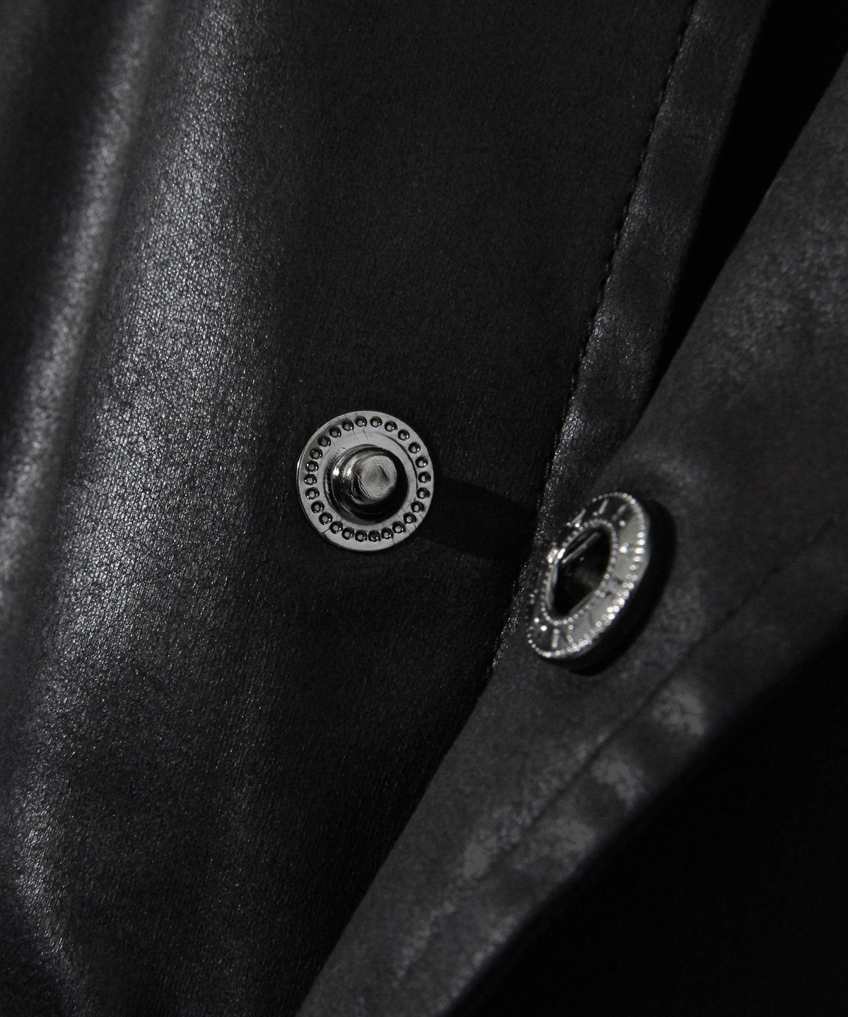 다이아몬드 레이라(DIAMOND LAYLA) Painting Crack Leather Shouldering Jacket J24