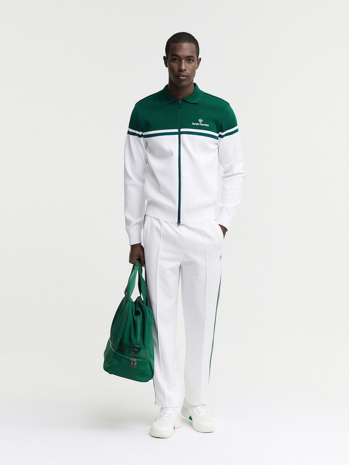 세르지오 타키니(SERGIO TACCHINI) M 고트 베러니트 가디건 (Green)