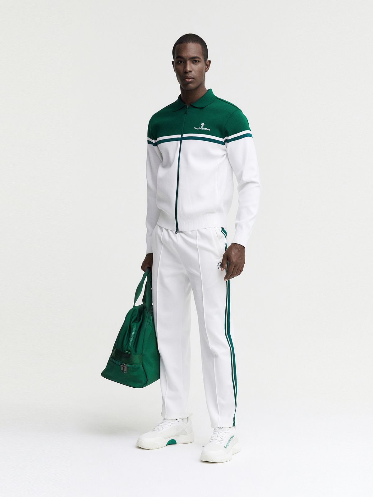 세르지오 타키니(SERGIO TACCHINI) M 고트 베러니트 가디건 (Green)