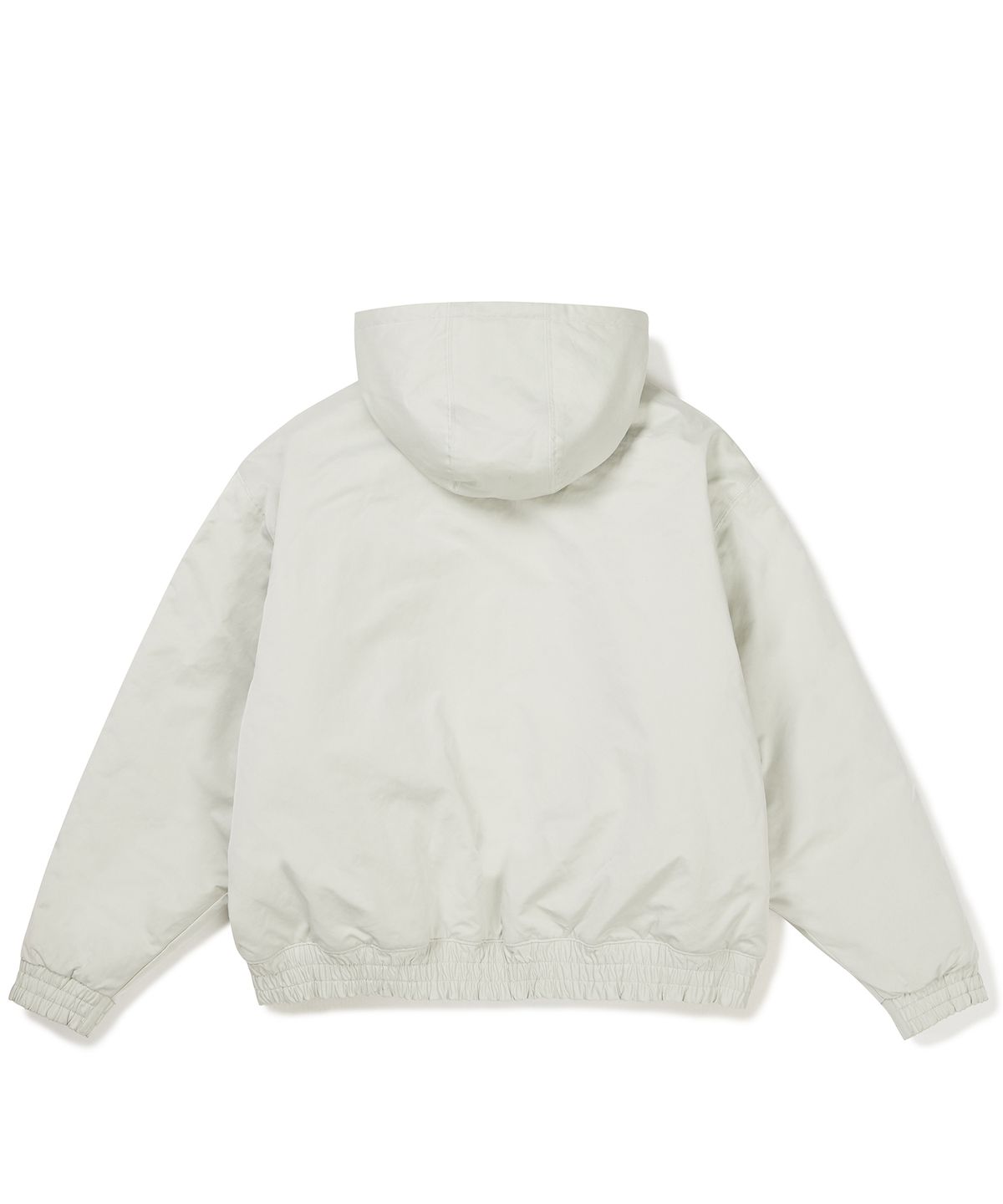 이에이(IEY) POUCH HOODIE BOMBER Ivory