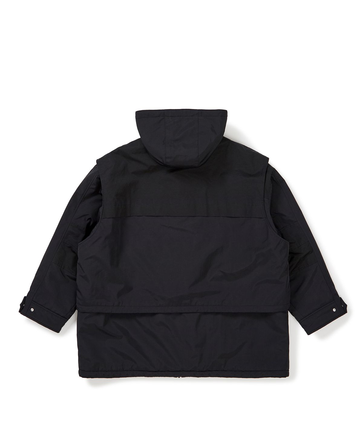 이에이(IEY) ALPINE VEST SHELL PARKA BlacK