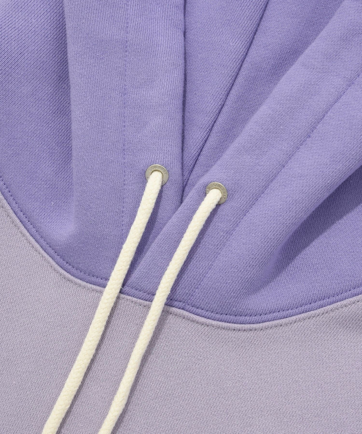 ★COVERNAT★ color block hoodie lavender MUSINSA | COVERNAT color block hoodie lavender