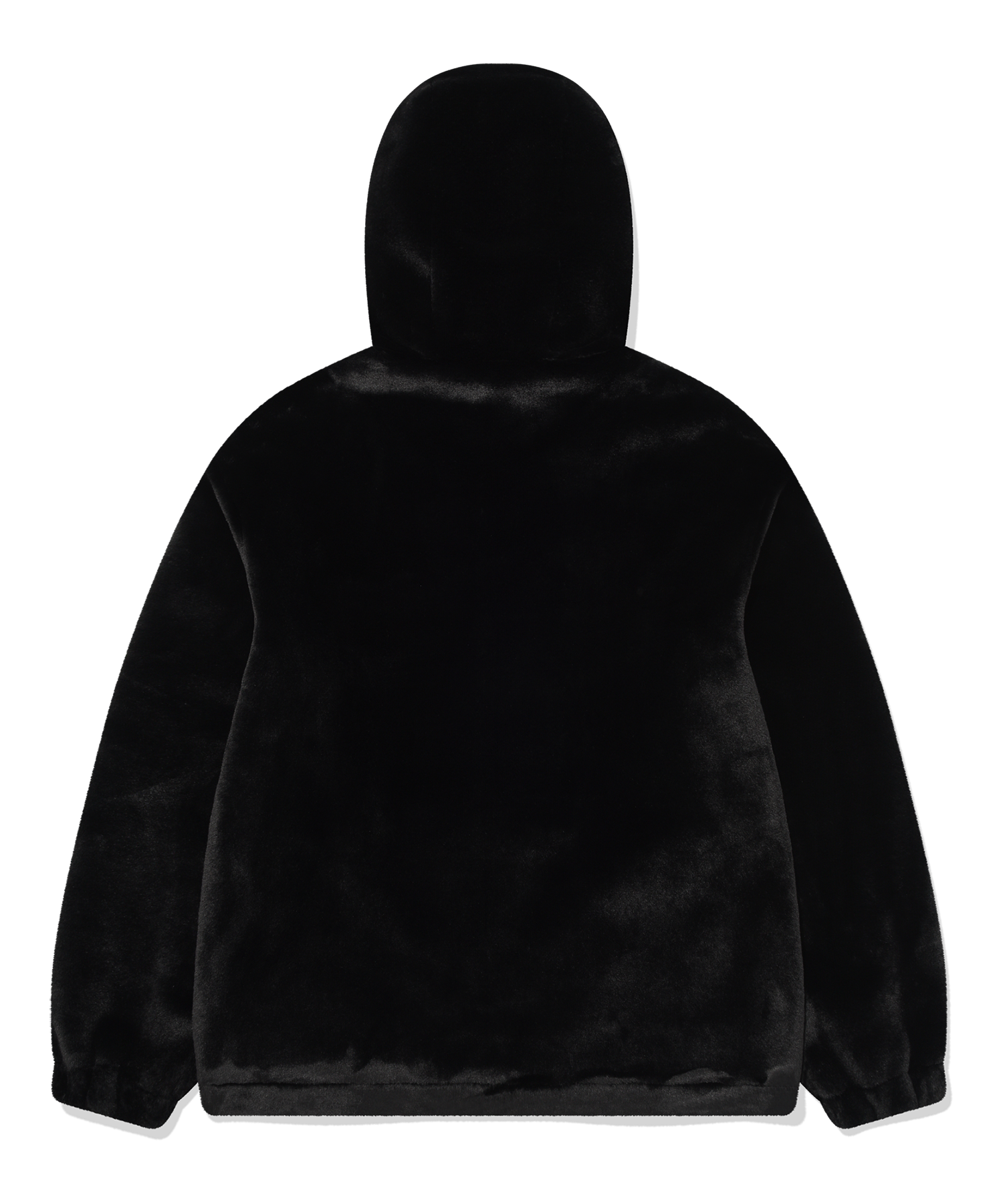 [COVERNAT]★C LOGO MINKER BOA HOO DIE ZIP-UP JACKET MUSINSA | COVERNAT C logo minker boa hoodie zip-up jacket black