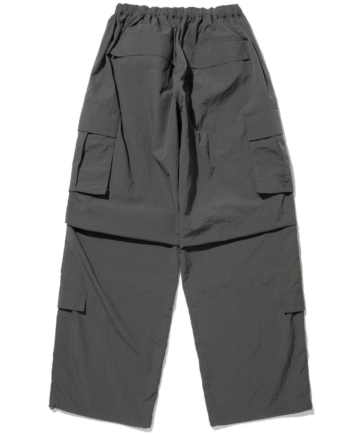 낫포너드(NOT4NERD) W Parachute Nylon Cargo Pants - Charcoal