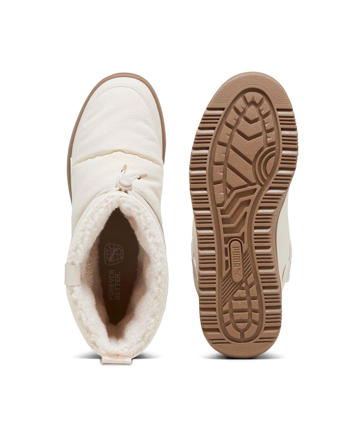푸마(PUMA) 스노우배 부츠 우먼스 - 아이보리 / 393920-02