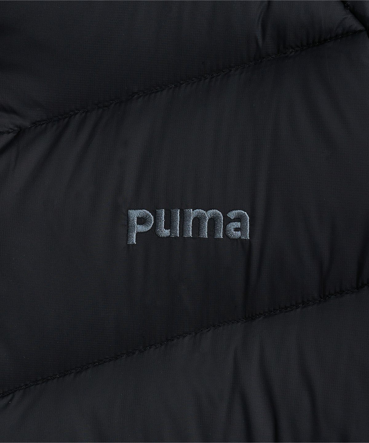 푸마(PUMA) 울트라2 아이콘 팝 다운 자켓 - 블랙:그레이 / 940195-01