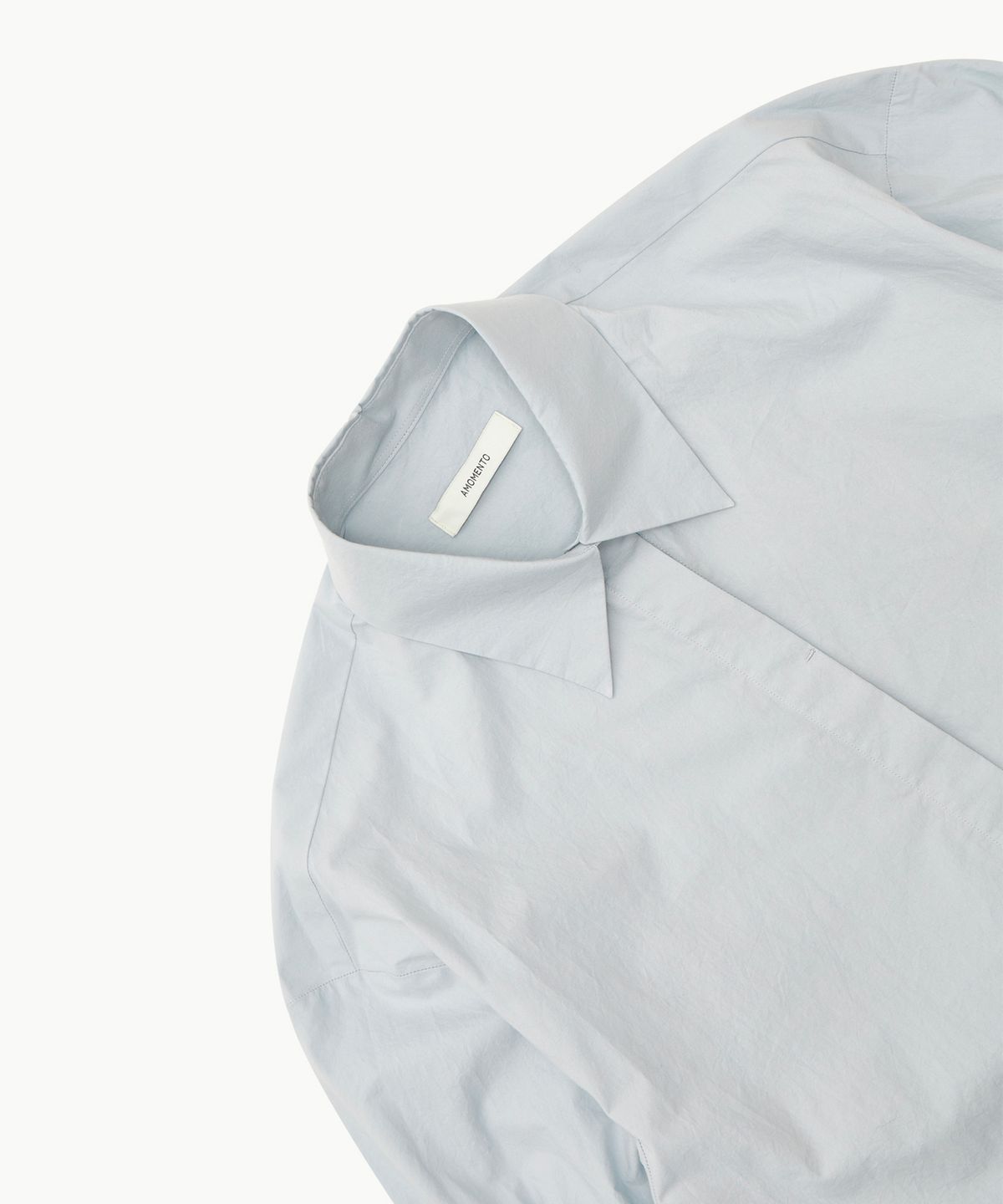 아모멘토(AMOMENTO) OVERSIZED SHIRT_LIGHT BLUE