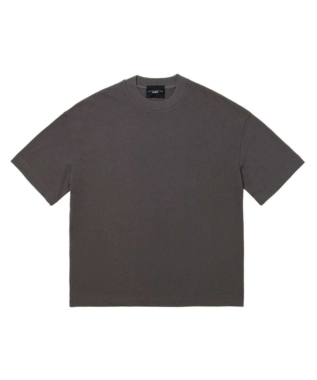 더트(DURT) DAILY SUPIMA HEAVY WEIGHT TEE (CHARCOAL)