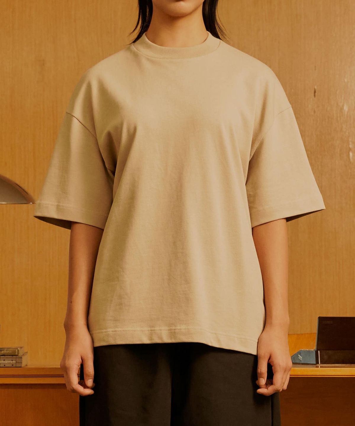 더트(DURT) DAILY SUPIMA HEAVY WEIGHT TEE (BEIGE)