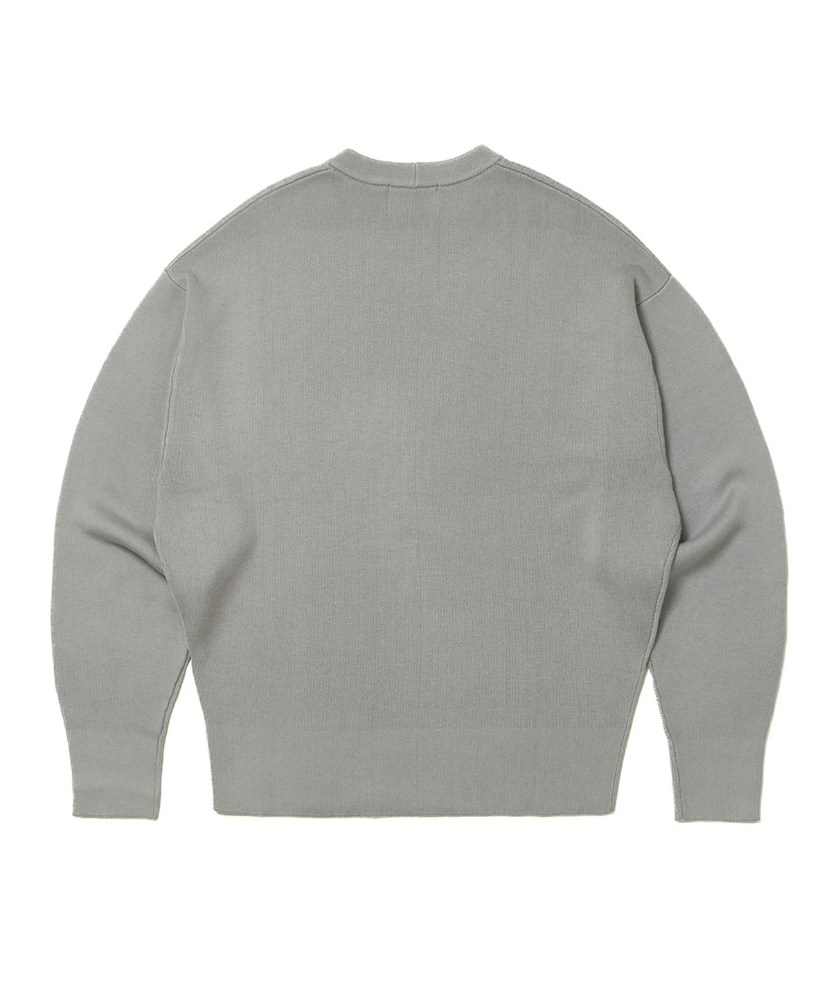 더트(DURT) RESORT WOOL TOP (LIGHT GREY)