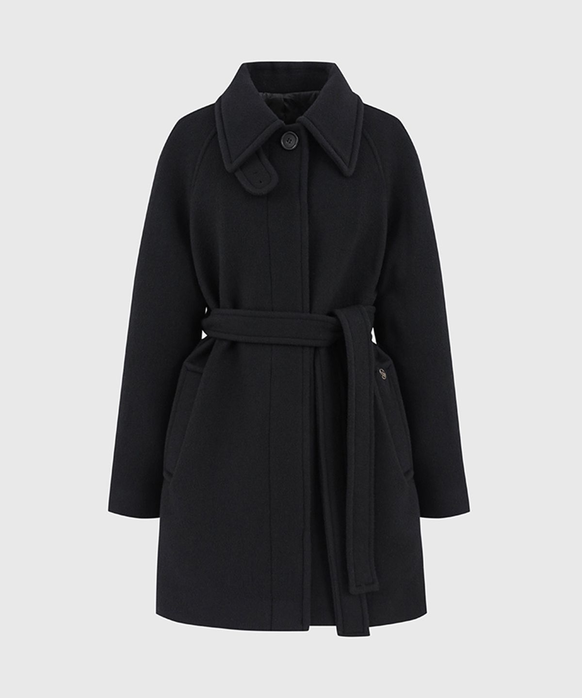 룩캐스트(LOOKAST) 카나 하프 울 코트 / KANA HALF WOOL COAT-2colors