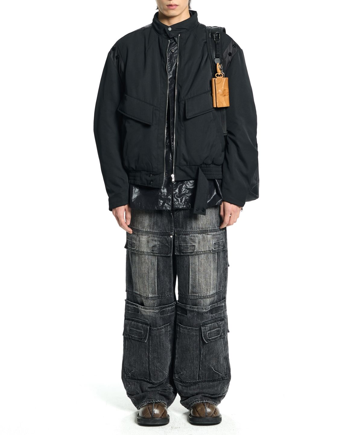 본바트(VONVAT) Forte Zip Biker Jacket