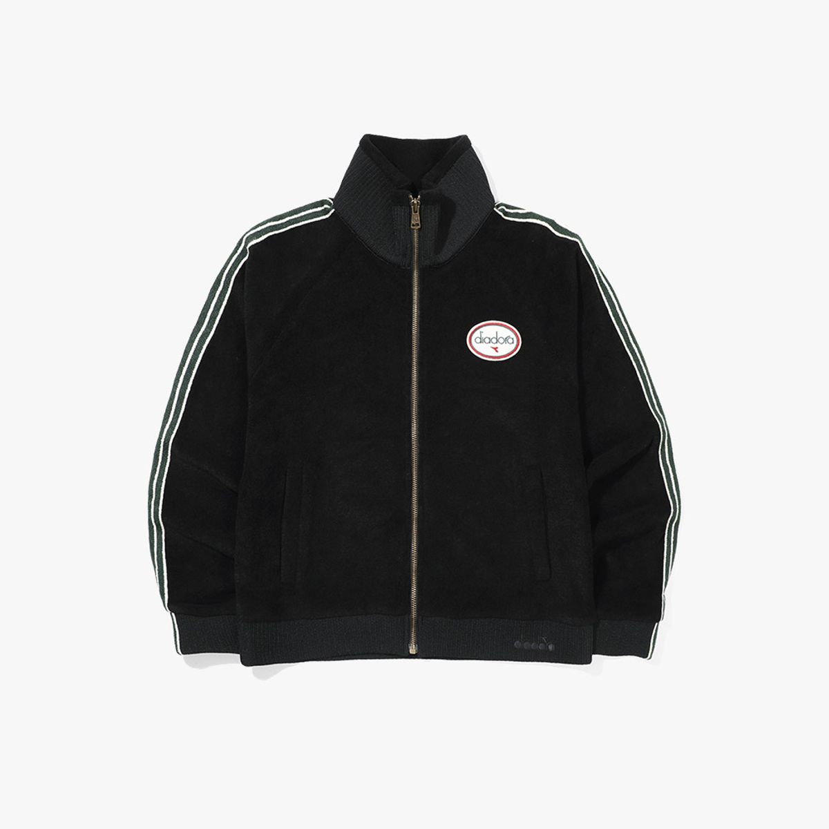 디아도라(diadora) 몬텔로 윈터 트레이닝 자켓 BLACK