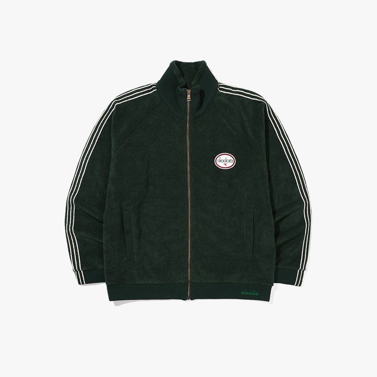 디아도라(diadora) 몬텔로 윈터 트레이닝 자켓 GREEN