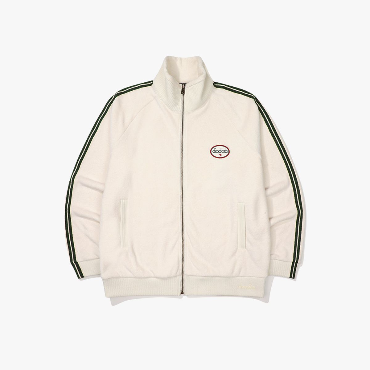 디아도라(diadora) 몬텔로 윈터 트레이닝 자켓 IVORY