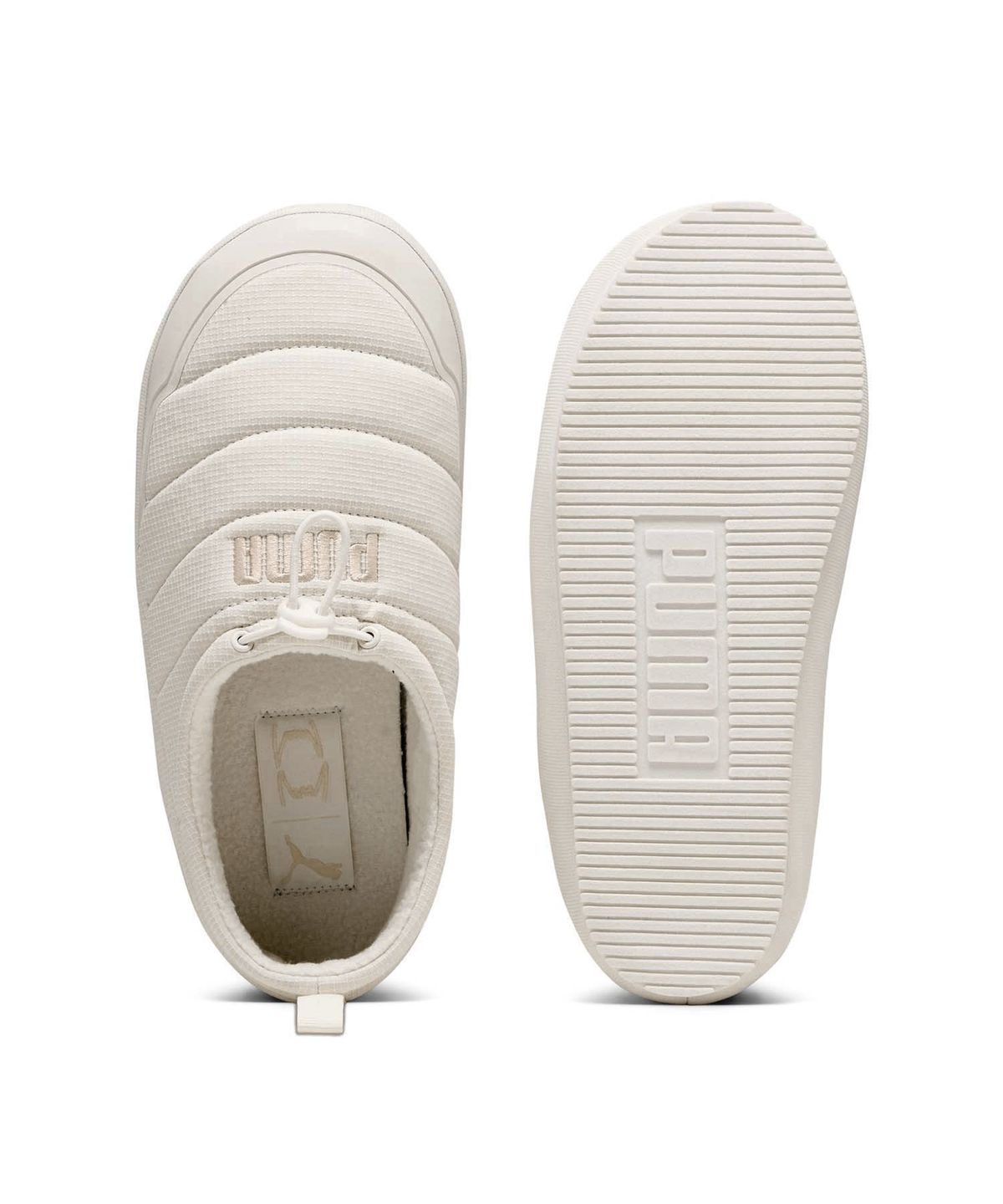 푸마(PUMA) 터프 패디드 플러스 오버 더 클라우드 - 아이보리:화이트 / 393969-01