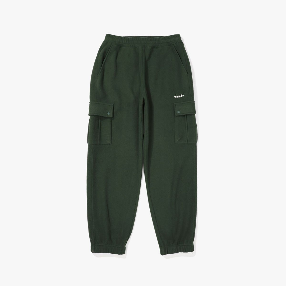 디아도라(diadora) 몬텔로 윈터 마이크로플리스 팬츠 DARK GREEN