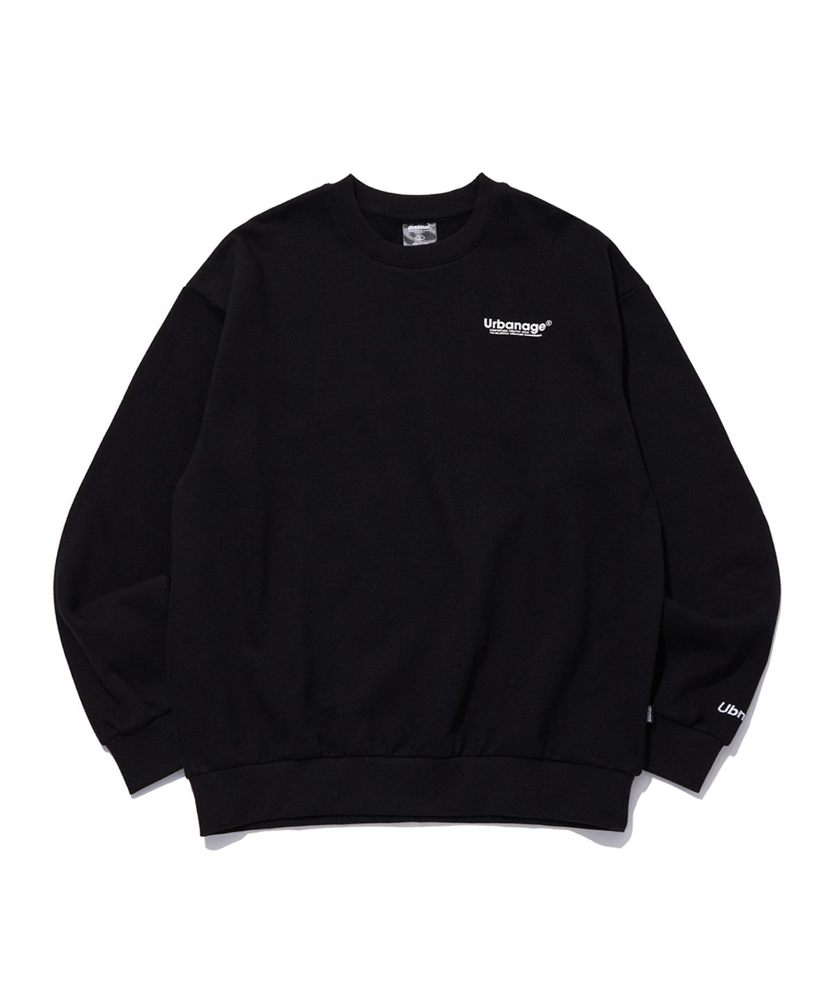 어반에이지(URBANAGE) [2PACK] 센서티브 오버 기모 맨투맨 (기모 안감) (5 Colors)