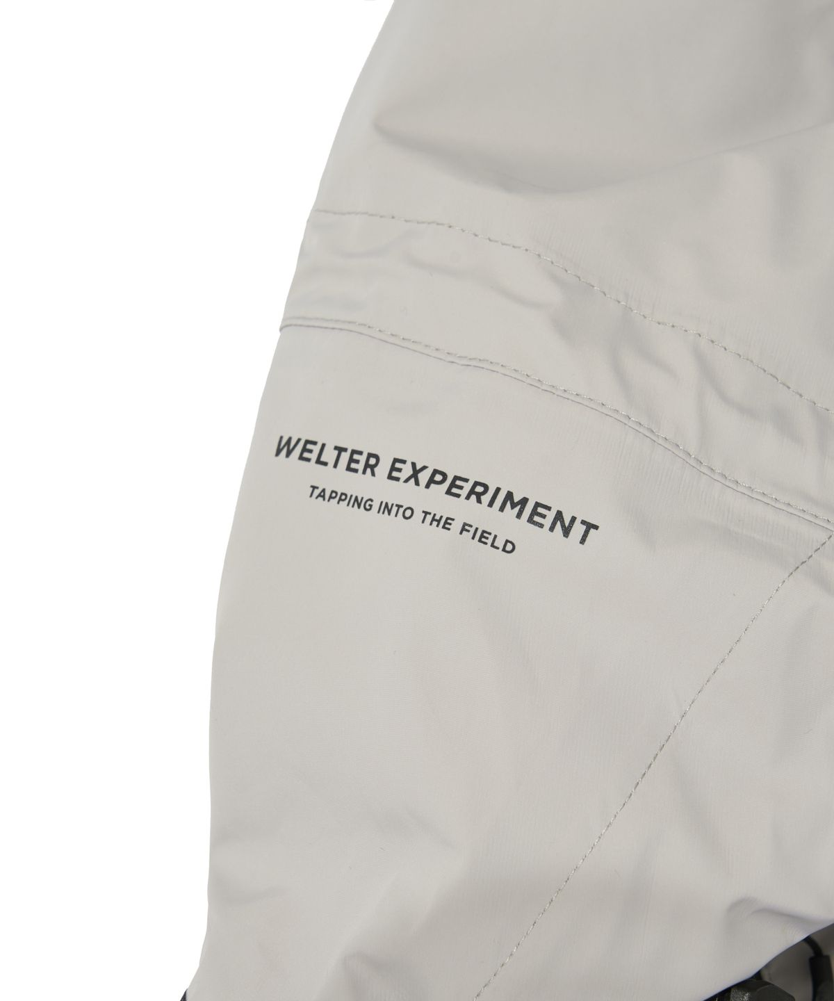 웰터 익스페리먼트(WELTER EXPERIMENT) WOL022_3LAYER SEAMSEALING HOOD SHELL JACKET_Gray_White