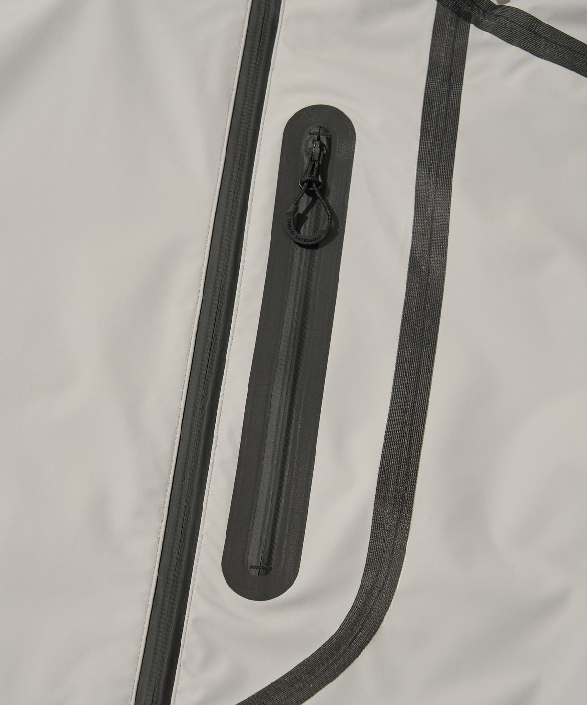 웰터 익스페리먼트(WELTER EXPERIMENT) WOL022_3LAYER SEAMSEALING HOOD SHELL JACKET_Gray_White