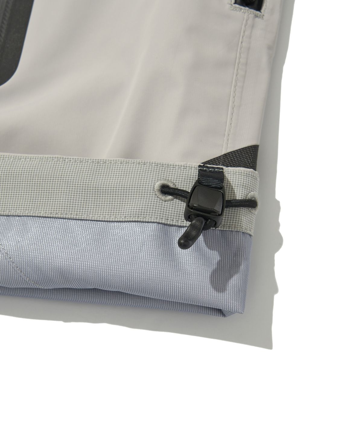 웰터 익스페리먼트(WELTER EXPERIMENT) WOL022_3LAYER SEAMSEALING HOOD SHELL JACKET_Gray_White