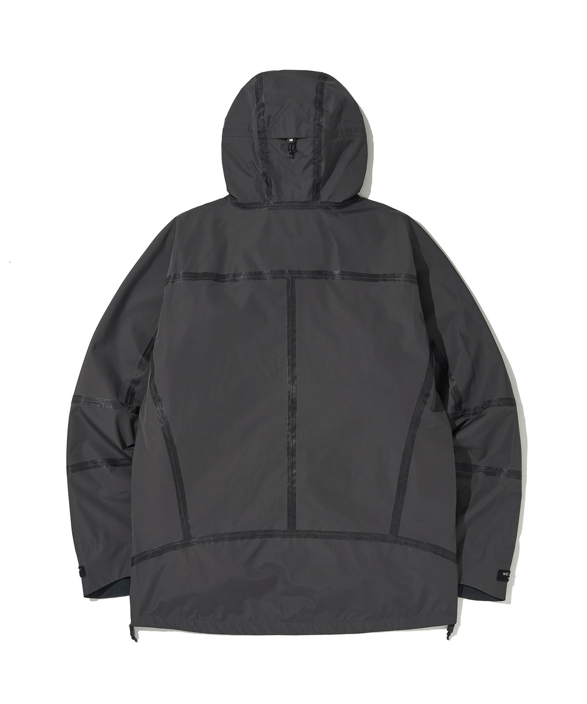 웰터 익스페리먼트(WELTER EXPERIMENT) WOL023_3LAYER SEAMSEALING HOOD SHELL JACKET_Charcoal