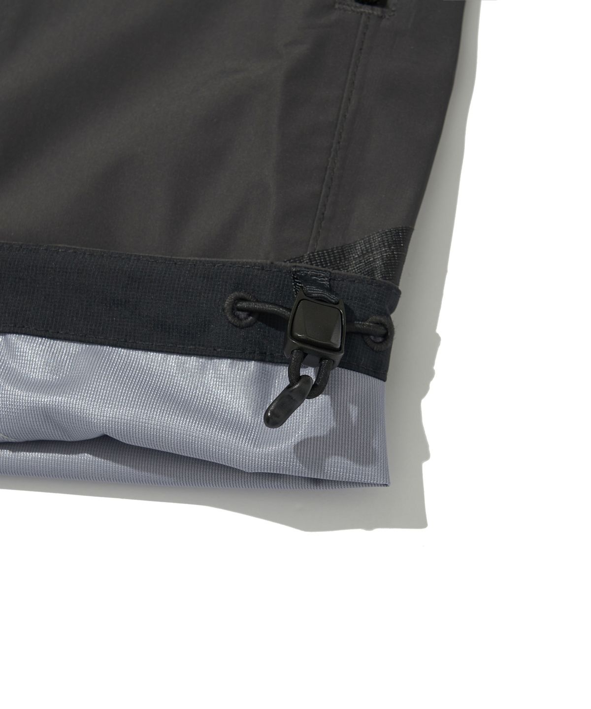 웰터 익스페리먼트(WELTER EXPERIMENT) WOL023_3LAYER SEAMSEALING HOOD SHELL JACKET_Charcoal