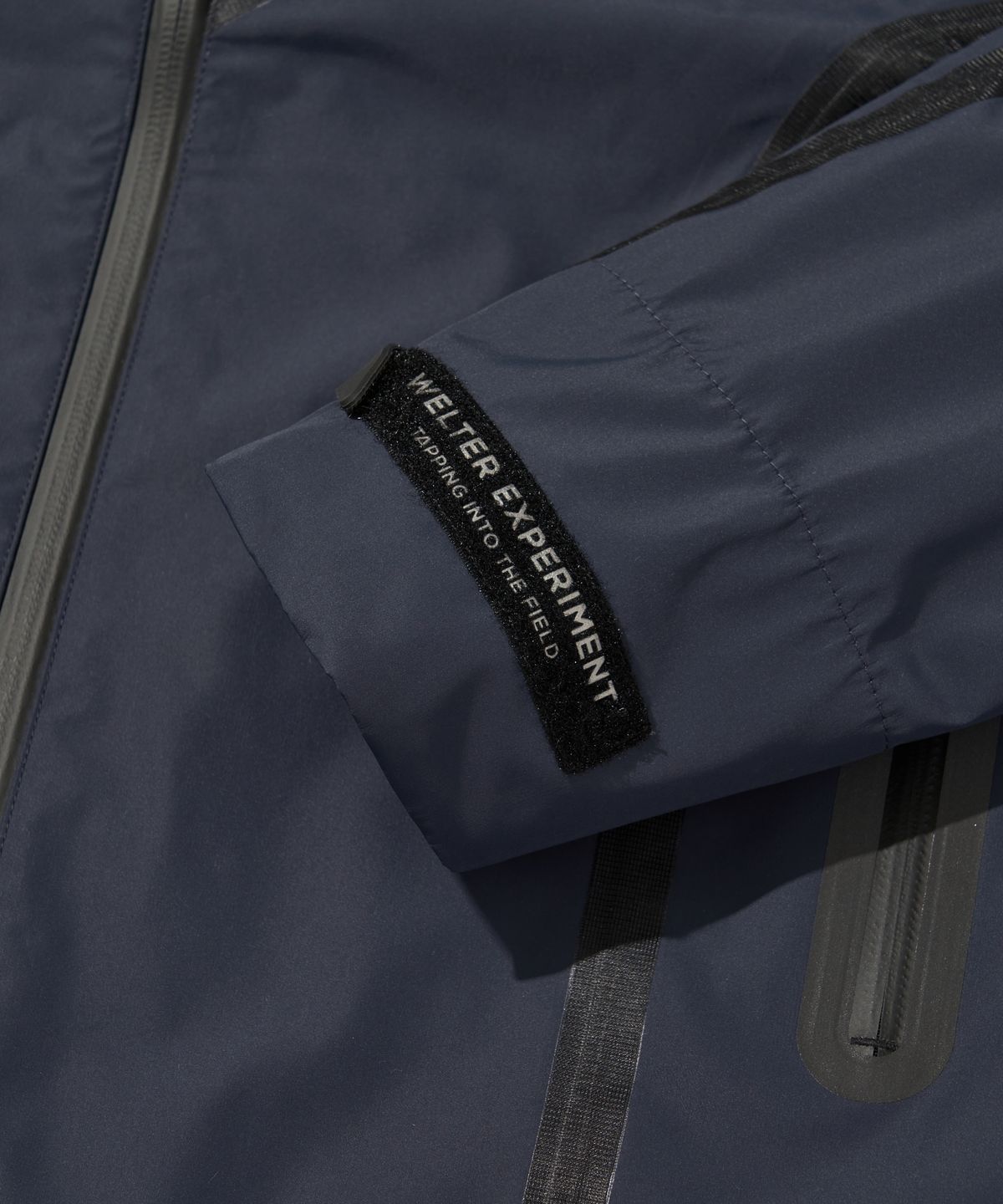 웰터 익스페리먼트(WELTER EXPERIMENT) WOL024_3LAYER SEAMSEALING HOOD SHELL JACKET_Navy