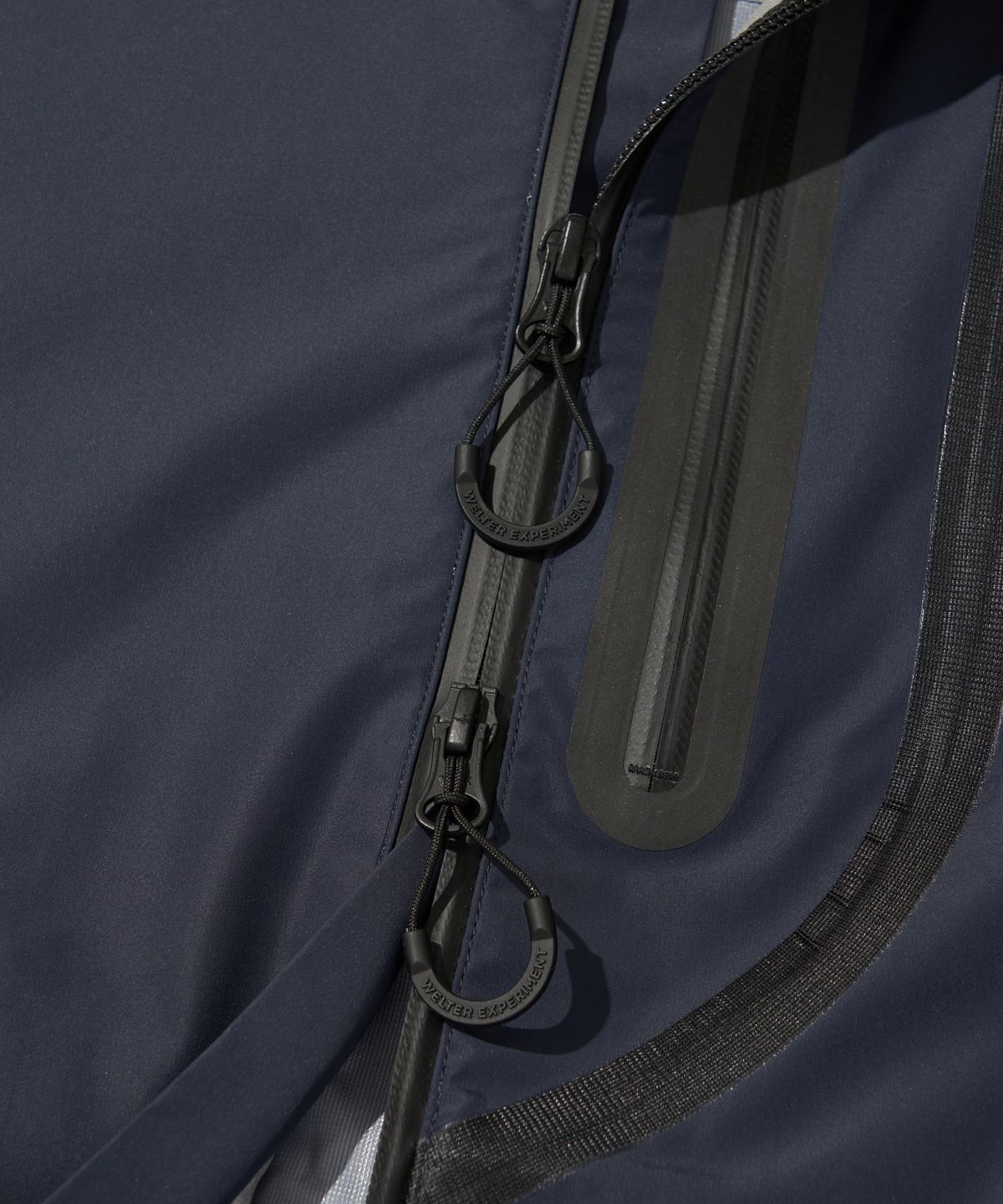 웰터 익스페리먼트(WELTER EXPERIMENT) WOL024_3LAYER SEAMSEALING HOOD SHELL JACKET_Navy