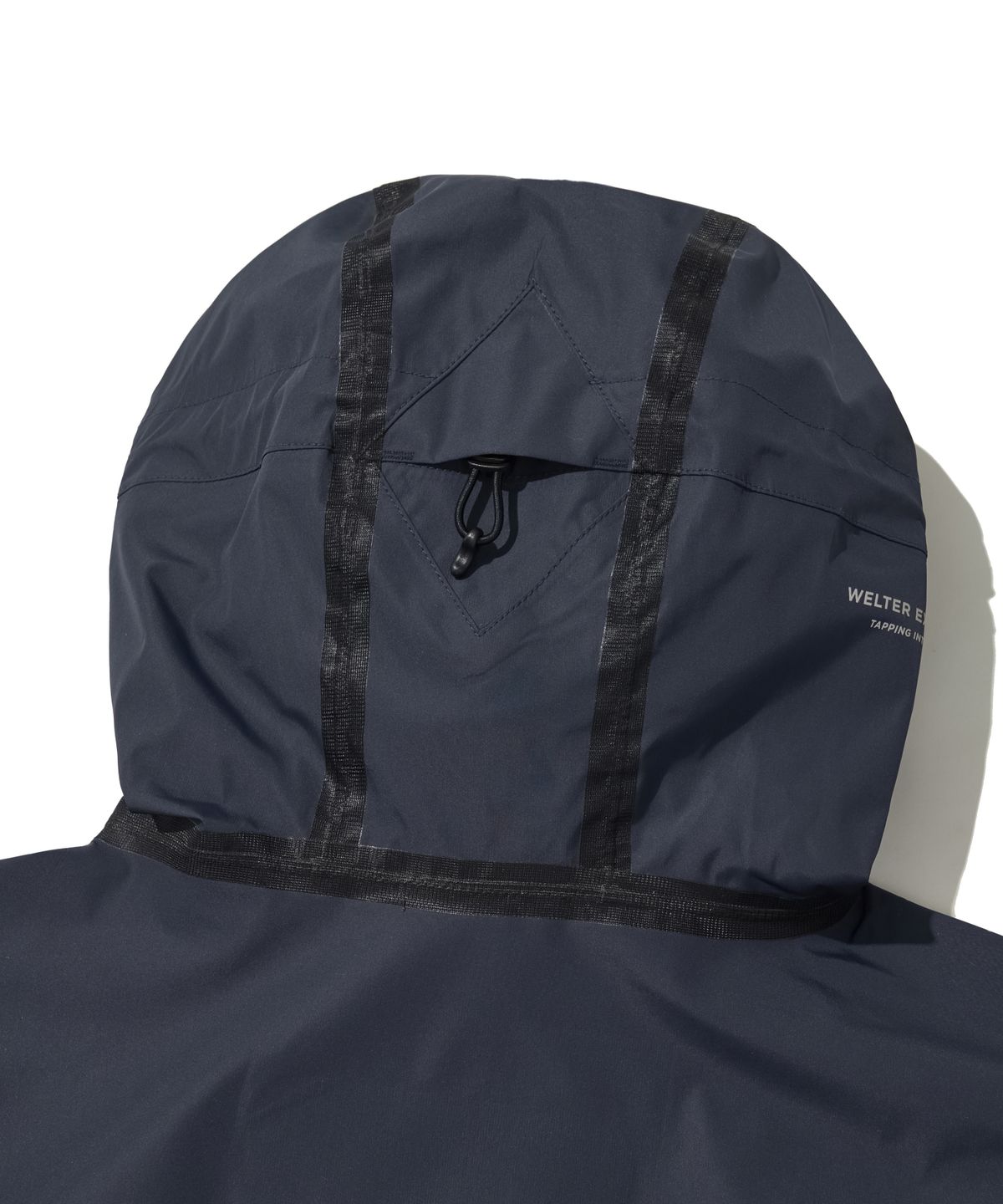웰터 익스페리먼트(WELTER EXPERIMENT) WOL024_3LAYER SEAMSEALING HOOD SHELL JACKET_Navy