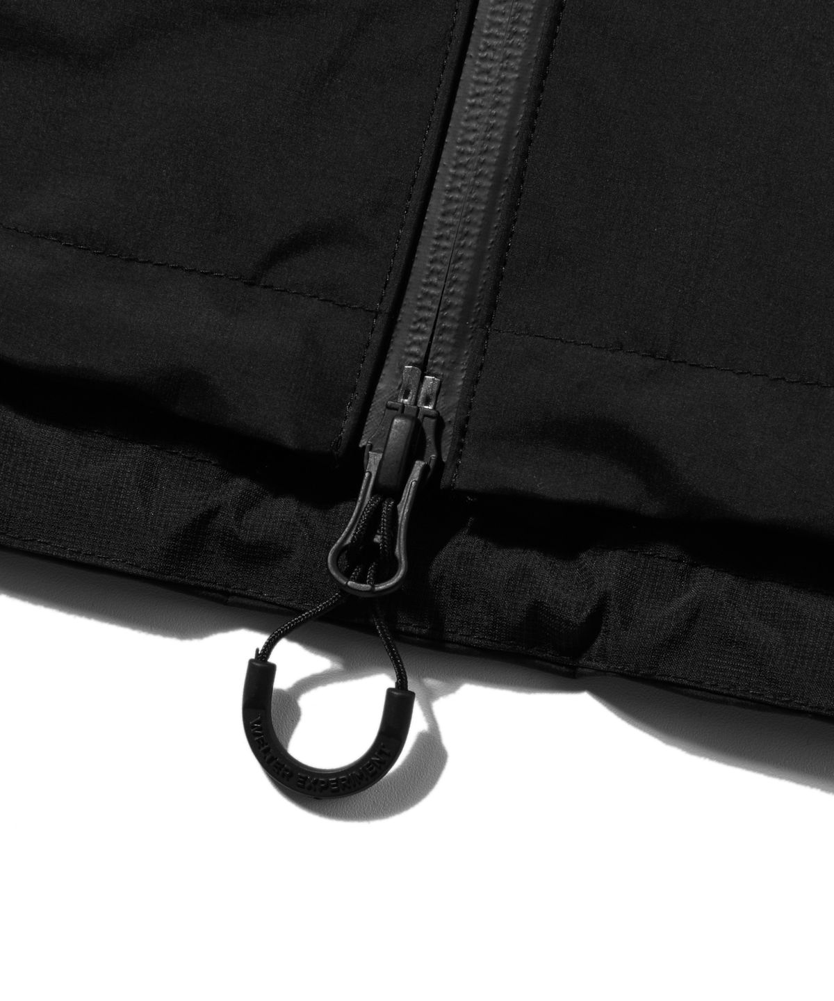 웰터 익스페리먼트(WELTER EXPERIMENT) WOL026_3LAYER SEAMSEALING STAND SHELL JACKET_Black